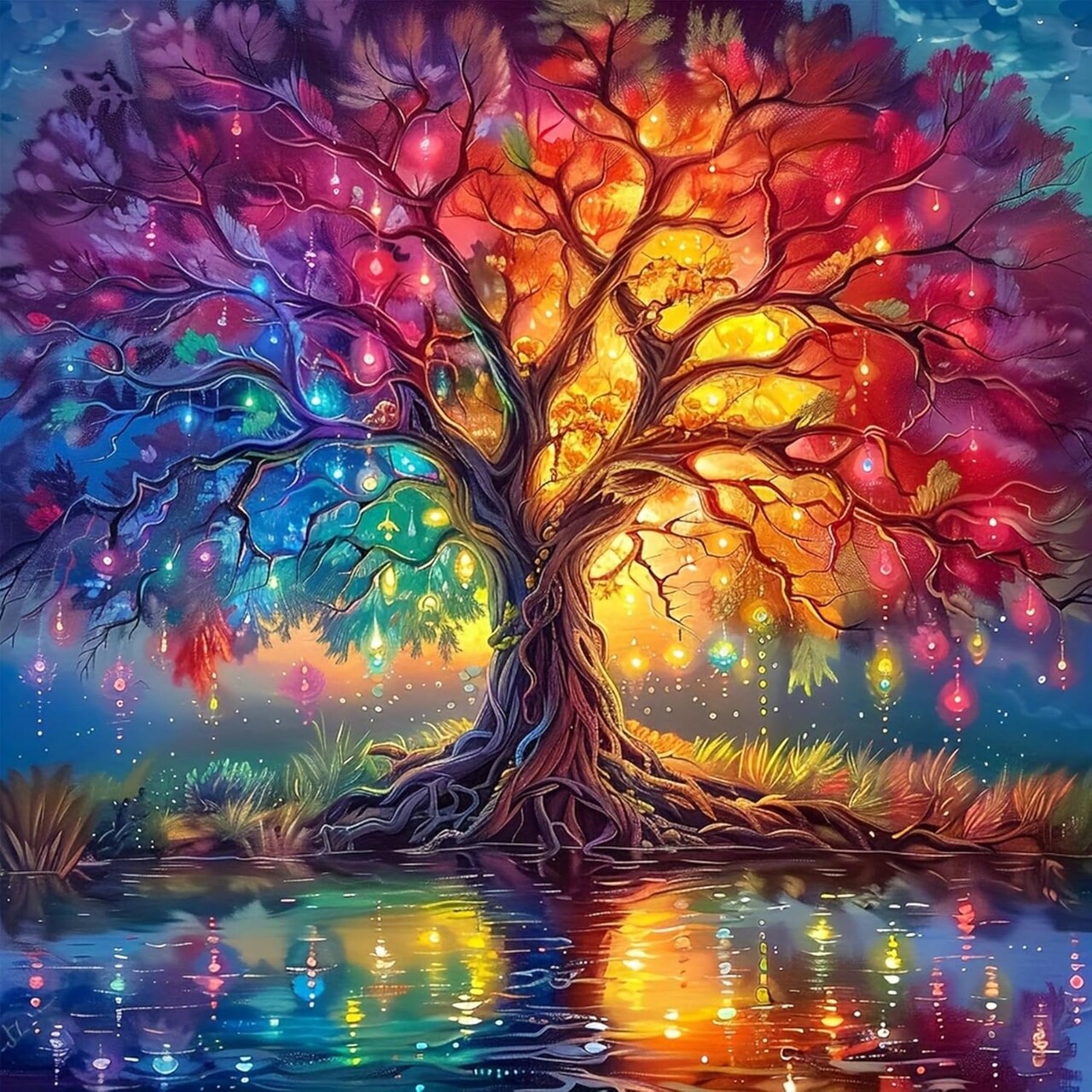 Tree of Life Diamond Painting Kits for Adults-Tree of Life Diamond Art Kits for Adults